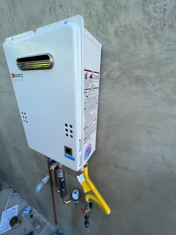 Tankless water heater installation for Eagle Bend homes